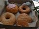 An assortment of donuts from Detroit's Dilla's Delights,